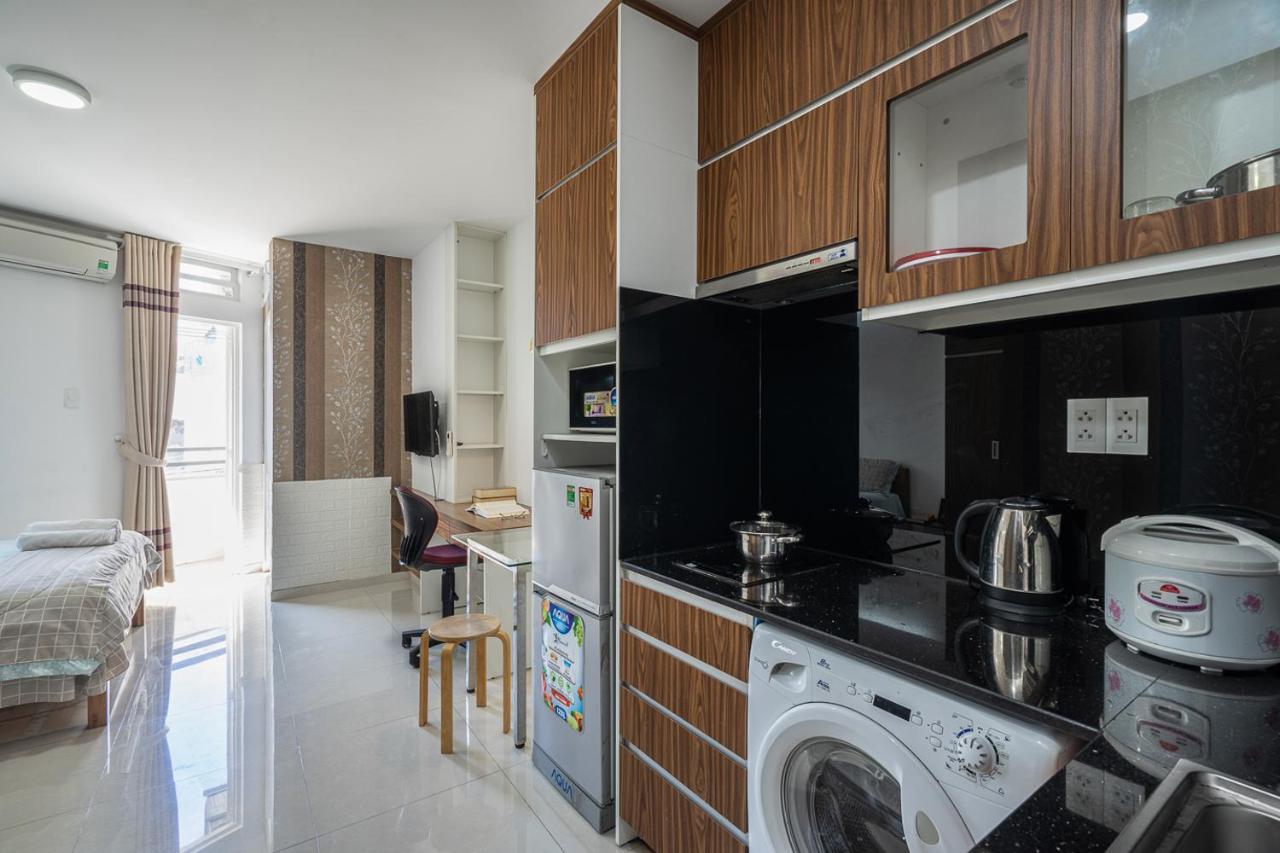 Studio di 27 m² in Appartamento con 1 bagno privato in zona Binh Thanh Thành Pho Ho Chí Minh Esterno foto