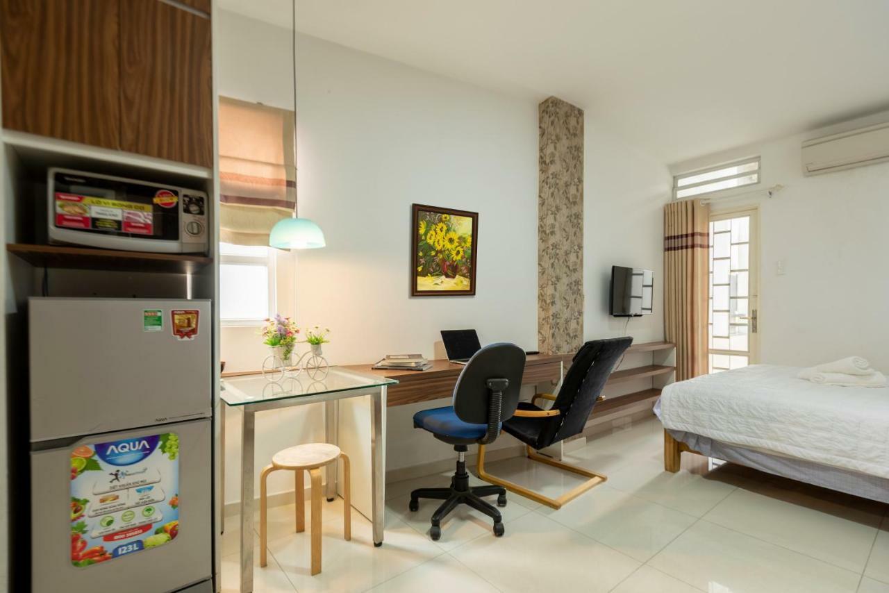 Studio di 27 m² in Appartamento con 1 bagno privato in zona Binh Thanh Thành Pho Ho Chí Minh Esterno foto